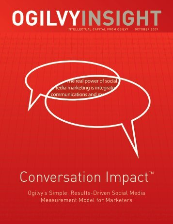 Conversation Impactâ¢ - Social@Ogilvy - Ogilvy & Mather