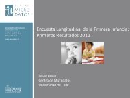 Encuesta Longitudinal de la Primera Infancia: Resultados 2012