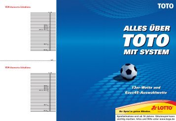 Systembroschuere 122011 - LOTTO Bayern