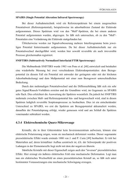 ADSORPTION UND REDUKTION VON KOHLENDIOXID AN ...