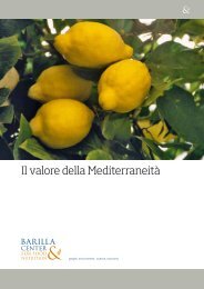 Il valore della Mediterraneità - Barilla CFN