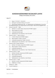 Ordnung Der Allgemeinen Bestimmungen Deutsche Eislauf Union Ev