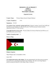 Western Sahara Count.. - WorldMap