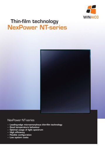 NexPower NT-series - WINAICO