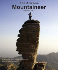 Mountaineer - Arizona Mountaineering Club