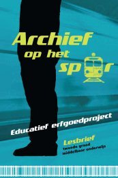 Lesbrief - Erfgoedcel Waasland