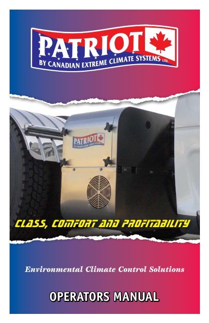 patriot apu operator s manual polar