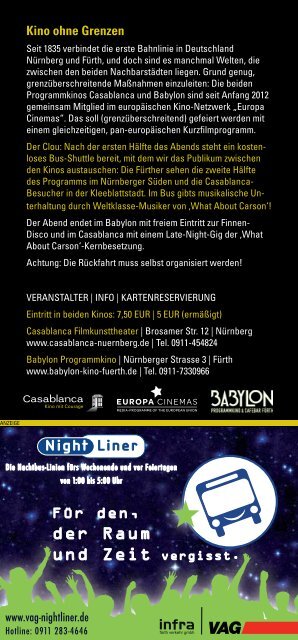 Zwischen Casablanca und Babylon: Kino ohne Grenzen Zwei Kinos ...