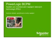 PowerLogic BCPM - Schneider Electric CZ, s.r.o.