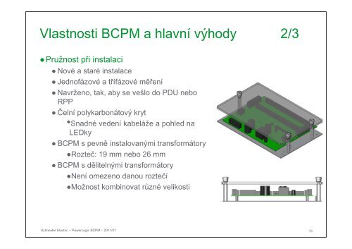 PowerLogic BCPM - Schneider Electric CZ, s.r.o.