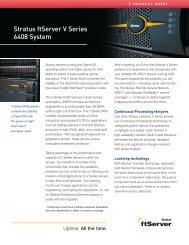 V Series Model 6408 (PDF) - Stratus Technologies