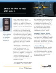 V Series Model 2404 (PDF) - Stratus Technologies