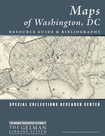 Map of Washington, DC - GW Libraries