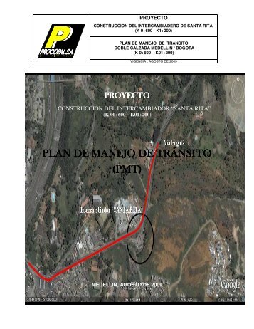 PLAN DEM AN EJO DE TRÃN SITO PLAN DEM AN EJO ... - Procopal