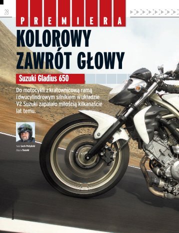 Kolorowy zawrót gŁowy - Świat Motocykli