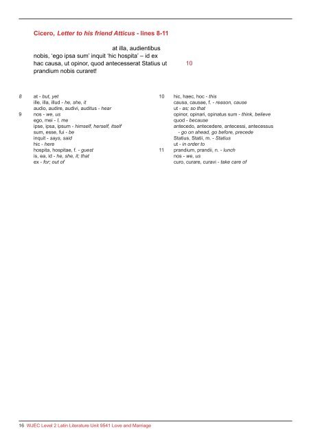 2. Student Study Book - Cambridge School Classics Project