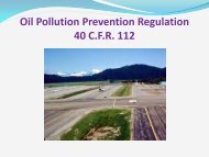 SPCC Update_EPA - Colorado Airport Operators Association