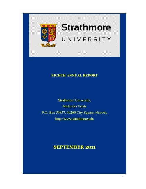 September 2011 Strathmore University