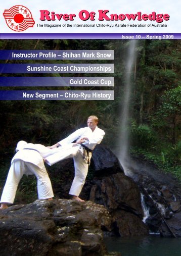 River of Knowledge - International Chito-Ryu Karate-do Federation ...
