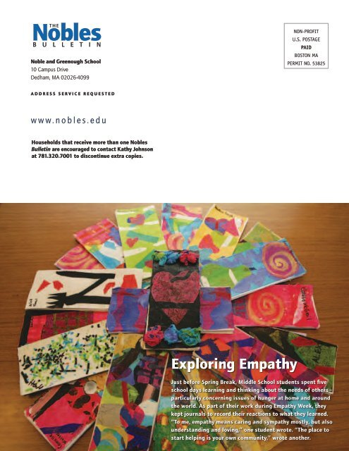 To download a PDF of the 2011 Spring Bulletin, click here.
