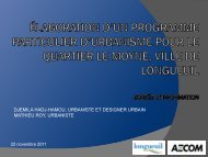 AECOM PowerPoint Template - Ville de Longueuil
