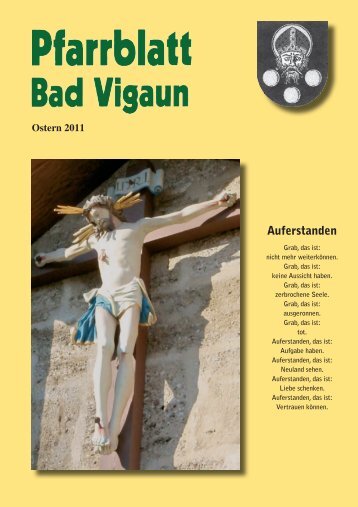 Ostern 2011 - Pfarre Bad Vigaun