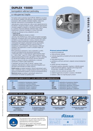 DUPLEX 15000 - ATREA sro