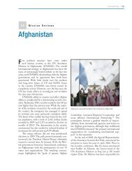 Afghanistan - Center on International Cooperation