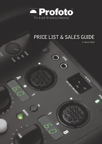 PRICE LIST & SALES GUIDE - Teamwork