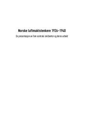 Norske luftmaktstenkere 1926-1940