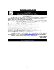 E-TENDER INVITING NOTICE - UJVN Limited Dehradun...