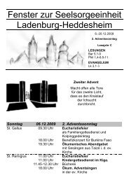 Eucharistiefeier St Remigius