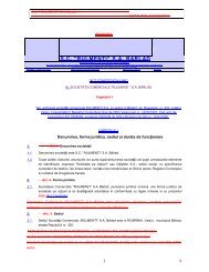 Descarca comparatie intre statutul Rulmenti S.A si act constitutiv final