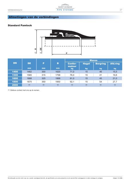 Leidingen voor drinkwatertoepassingen NDL.indd - Saint Gobain ...
