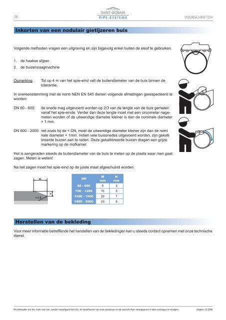 Leidingen voor drinkwatertoepassingen NDL.indd - Saint Gobain ...