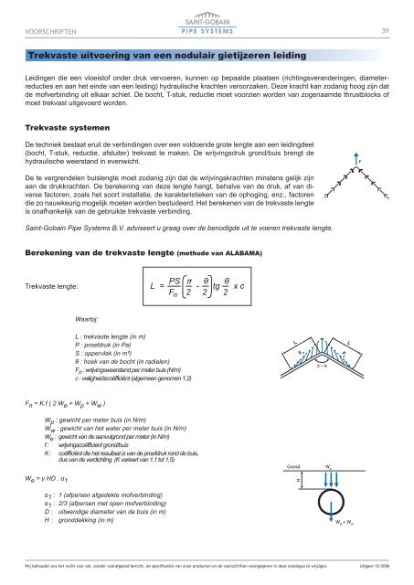 Leidingen voor drinkwatertoepassingen NDL.indd - Saint Gobain ...