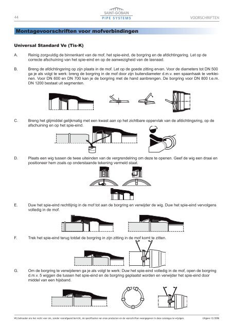 Leidingen voor drinkwatertoepassingen NDL.indd - Saint Gobain ...