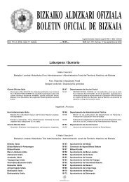 BIZKAIKO ALDIZKARI OFIZIALA BOLETIN OFICIAL DE ... - Zierbena
