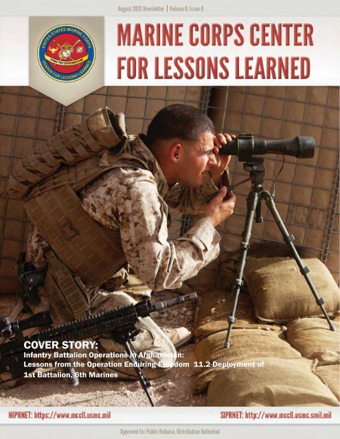 Marine Corps Centers For Lessons Learned - Defense Innovation 