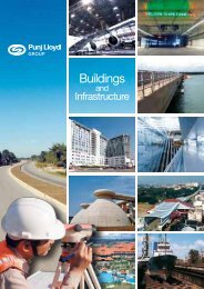 Buildings & Infrastructure Brochure - Punj Lloyd