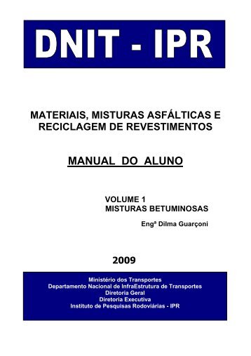 Materiais Betuminosos - IPR