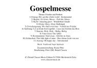 KM 08 GOSPELMESSE Pdf-Partitur