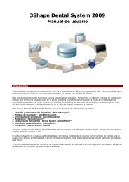 3Shape Dental System 2009 Manual de usuario - Support - 3Shape