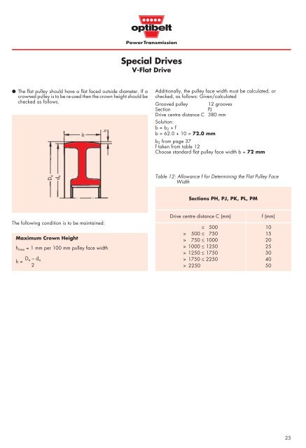 Technical Manual for Ribbed Belt Drives