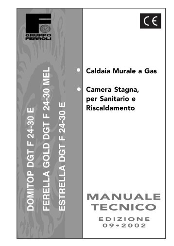 manuale tecnico 2002 - Certificazione energetica edifici