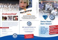 Dein Verein! Gestalte Deine Freizeit mit dem ERC Ingolstadt und ...