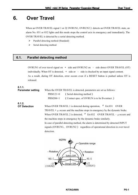 User's Manual - Kitagawa Europe