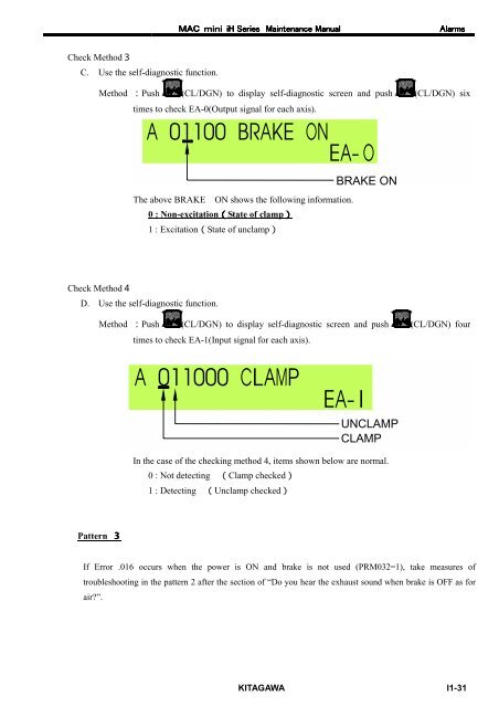 User's Manual - Kitagawa Europe