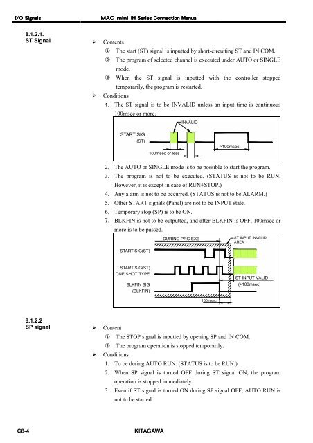 User's Manual - Kitagawa Europe