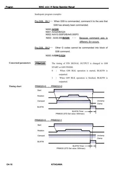 User's Manual - Kitagawa Europe